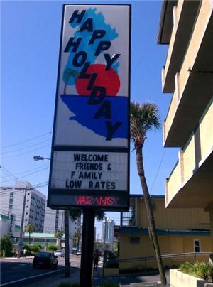Happy Holiday Motel Myrtle Beach Extérieur photo